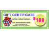 Gift Certificate $100.00 (image for) Gift Certificate $100.00